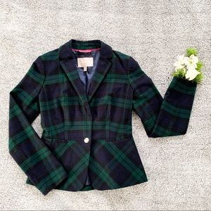 Classic green blazer Banana Republic